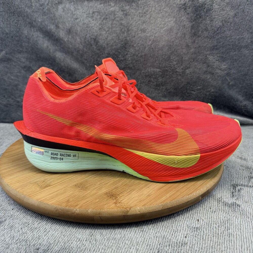 Nike ZoomX Vaporfly 4 Shoes Mens Size 12 Red Running Racing Sneakers HF6414-600